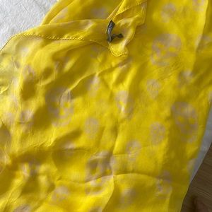 Alexander McQueen Silk Skull Scarf